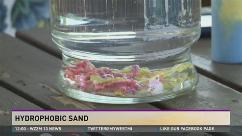 Hydrophobic Sand