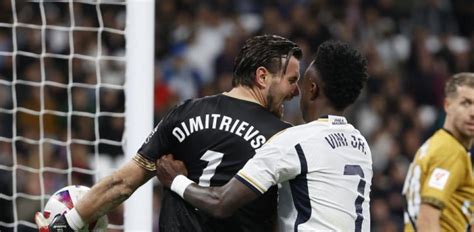 Real Madrid | La respuesta de Dimitrievski a Vinicius