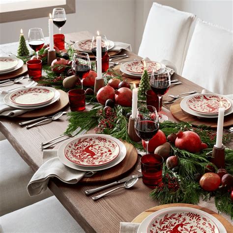 Image result for Christmas Table Setting Ideas