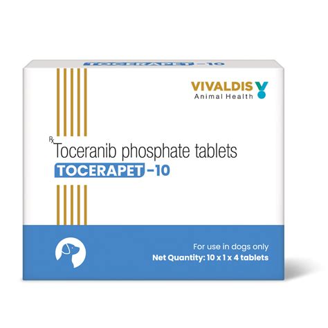 Buy Vivaldis Tocerapet 10mg (Toceranib Phosphate) Tablets for Dogs ...