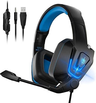 Buy EKSA E1000 PC RGB Gaming Headset 7.1 Surround Sound, PS4 USB ...