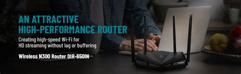 D-Link DIR-650IN Wireless N300 Router with 4 Antennas, Router |AP ...