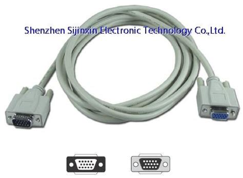 VGA male to female extension cable manufacturer [cable-top]