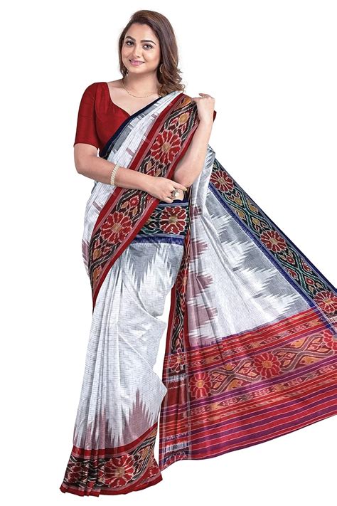 Buy Sambalpuri Handloom Saree Women's Cotton Saree Odisha Handloom ...