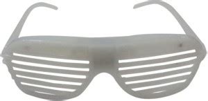 DCS Flashing Blinking LED Light Goggles Slotted Shutter Shades Glow ...