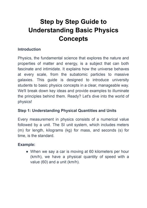 Image result for Basic Physics Explained