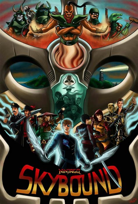 LEGO Ninjago season 6 poster. | Dibujos espeluznantes, Ninjago ...