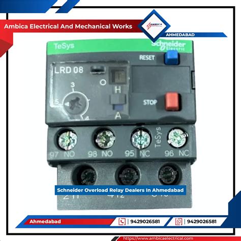 Schneider Overload Relay Dealers In Ahmedabad - Ambica Electrical And ...