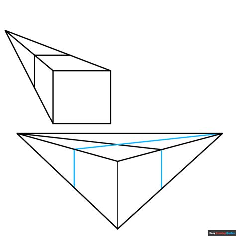 How to Draw a Cube in Different Perspectives - Really Easy Drawing Tutorial