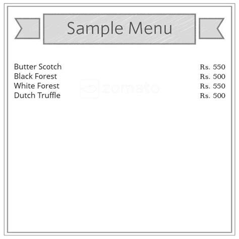 Menu at The Blueberry Kitchen, Thane, Shop 4