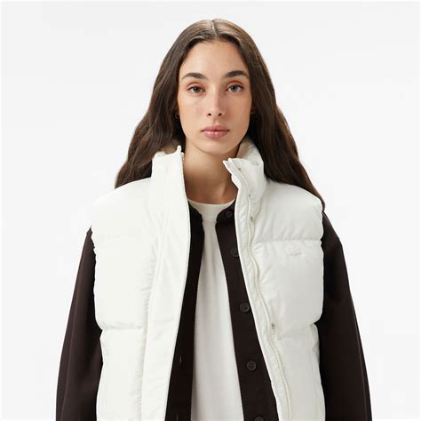 Women's white jacket BF2628 | lacoste.pl | Zakupy Online