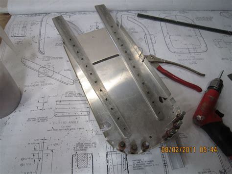 Larry's Airplane: Working on Aft Fuselage Bulkheads