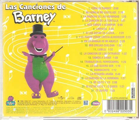 Barney CD Spanish 的图像结果
