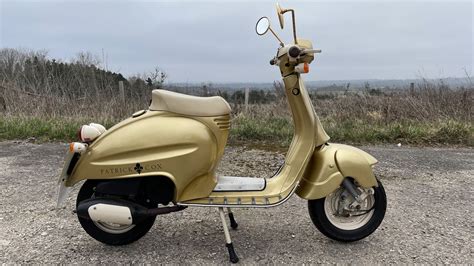 Golden scooter with celeb smarts going under the hammer | Top Gear