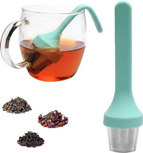 Amazon.com: Teafy Twisting Stainless steel tea infuser - Long handle ...