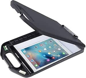 Frixen A4 Clip Pad/Clipboard with Storage Case for Paper and Document ...