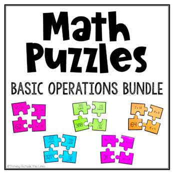 Image result for Math Operation Puzzle