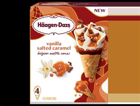 Vanilla Salted Caramel Belgian Waffle Cone | Häagen-Dazs®