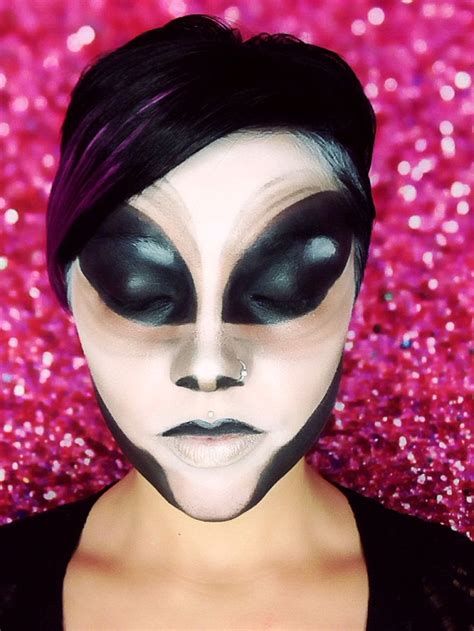 Alien halloween makeup Www.bbmakeupcosmeticbar.com | Maquillaje ...