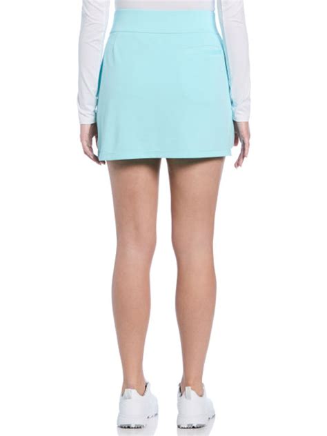 Ben Hogan Women's 16-Inch Solid Ventilated Skort - Waterspout