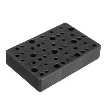 Hilda electric 48 holes drill bit storage block box case for dremel ...