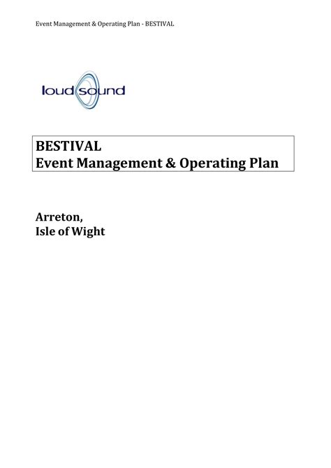 Event Operational Plan Example 的图像结果