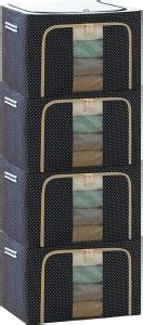 VENDIFY Storage Box for clothes 66LTR Clothes Organizer for Wardrobe ...