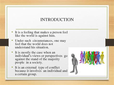 Man Vs Society Conflict