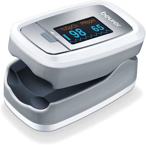 Beurer PO 30 Pulse Oximeter, Blood Oxygen Saturation & Heart Rate ...