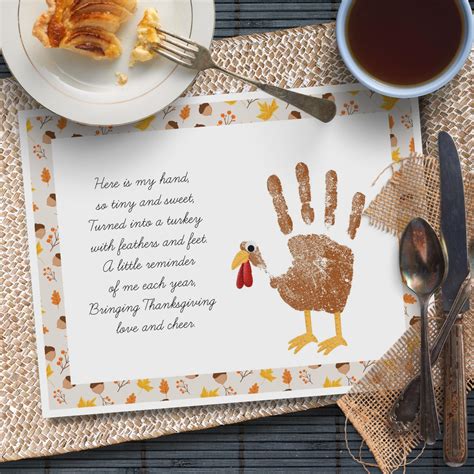 Thanksgiving Handprint Craft for Kids Template, Turkey Handprint ...