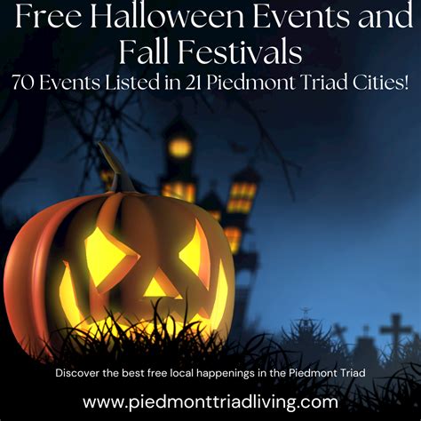 Spooktacular Free Halloween Events and Fall Markets in the Piedmont ...