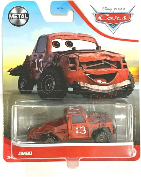 Disney Pixar Cars Jimbo red 1:55 Scale, Metal Series India | Ubuy