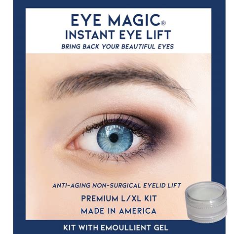 Eye Magic Premium Instant Eye Lift (L/XL Kit w/Gel) Made in America ...