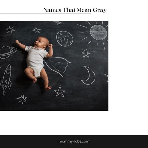 Names That Mean Gray - Silver For Girls, Boys And Unisex