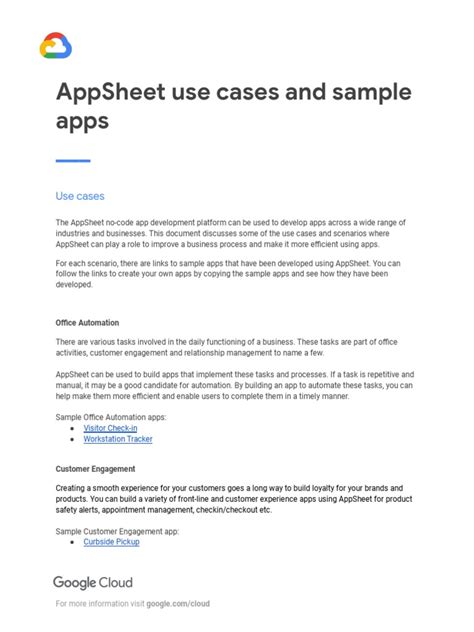 Image result for Sample Appsheet Apps