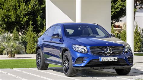 2017 Mercedes-Benz GLC Coupe (Color: Brilliant Blue) - Front | Caricos