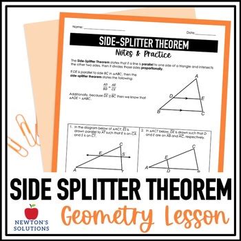 Image result for Side Splitter Lesson