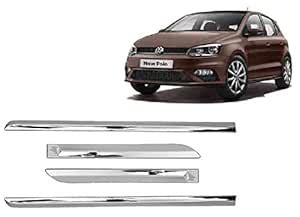 Empica Full Chrome Car Side Cladding Door Beading Protective Garnish ...