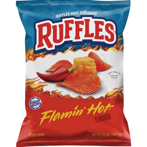 Ruffles, Flamin' Hot Flavored, Potato Chips - SmartLabel™