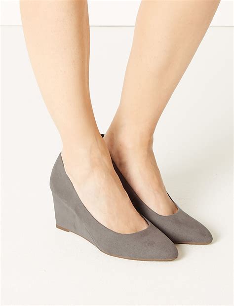 Buy Wedge Court Shoes at Marks & Spencer