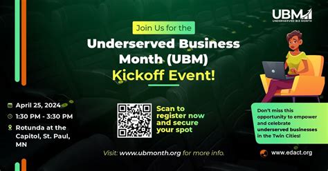Underserved Business Month (UBM) Kickoff Event, 75 Rev Dr Martin Luther ...