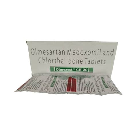 Olmezest Ch 20mg Strip Of 10 Tablets: Uses, Side Effects, Price ...