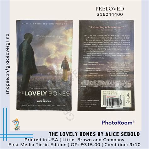 THE LOVELY BONES by Alice Sebold, Hobbies & Toys, Books & Magazines, Fiction & Non-Fiction on ...