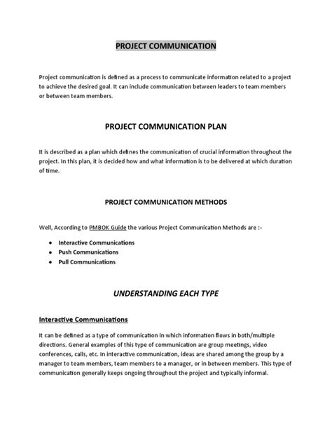 Image result for Communication Models and Methods in Project