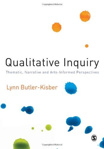Buy Qualitative Inquiry: Thematic, Narrative and Arts-Informed ...