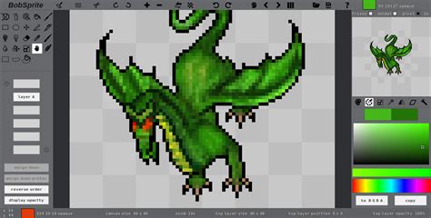 Online Sprite Editor 的图像结果