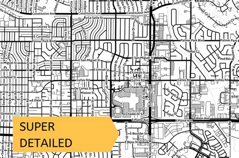 Map Colorado Springs