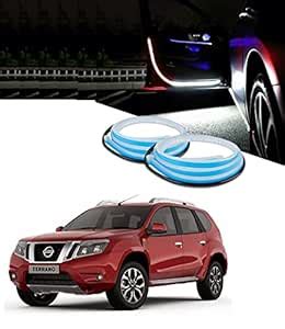 Auto_Smart Look Car Door Opening Warning Lights 144 LED Strobe Flashing ...