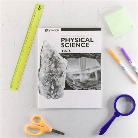 Physical Science Course Guide & Answer Key + Tests - Apologia