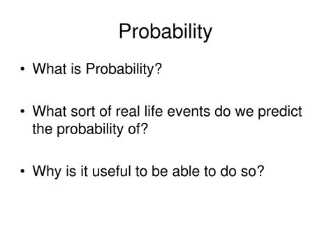 Probability 的图像结果